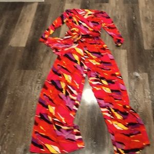 DUCCI wrap jumpsuit XL